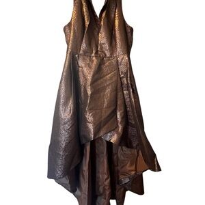 Calvin Klein Bronze Evening Gown